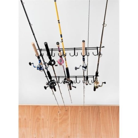 RackEm Racks  Overhead 12 Rod Fishing Rod Rack